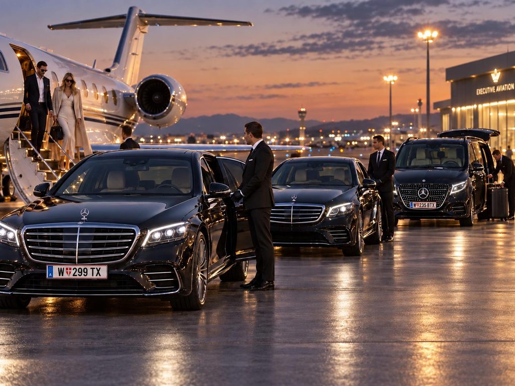 Flughafentransfer Wien – Black Eagle Limousinen Service 1