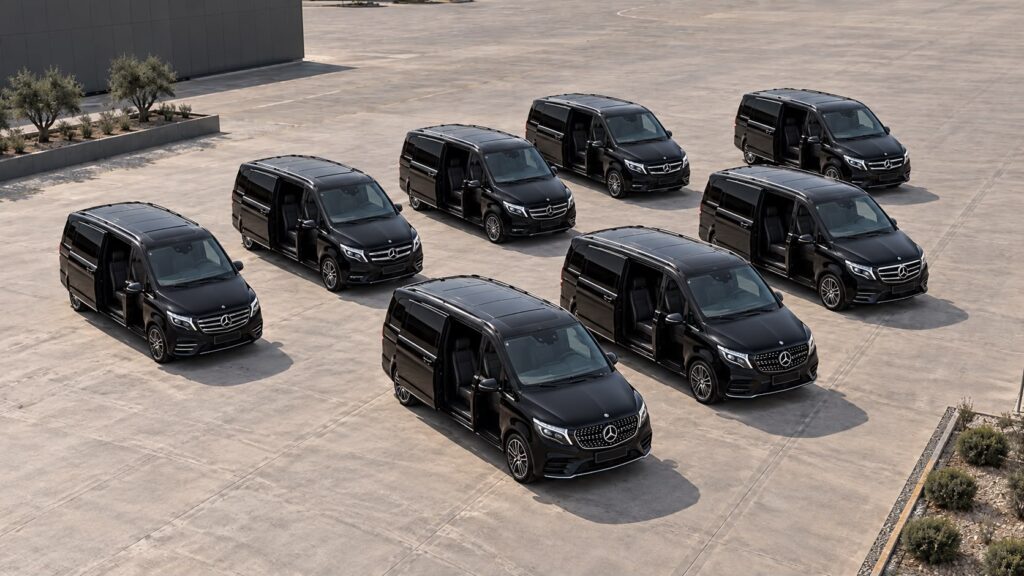Black Eagle Van Class Flotte – Minivans mit Chauffeur Wien