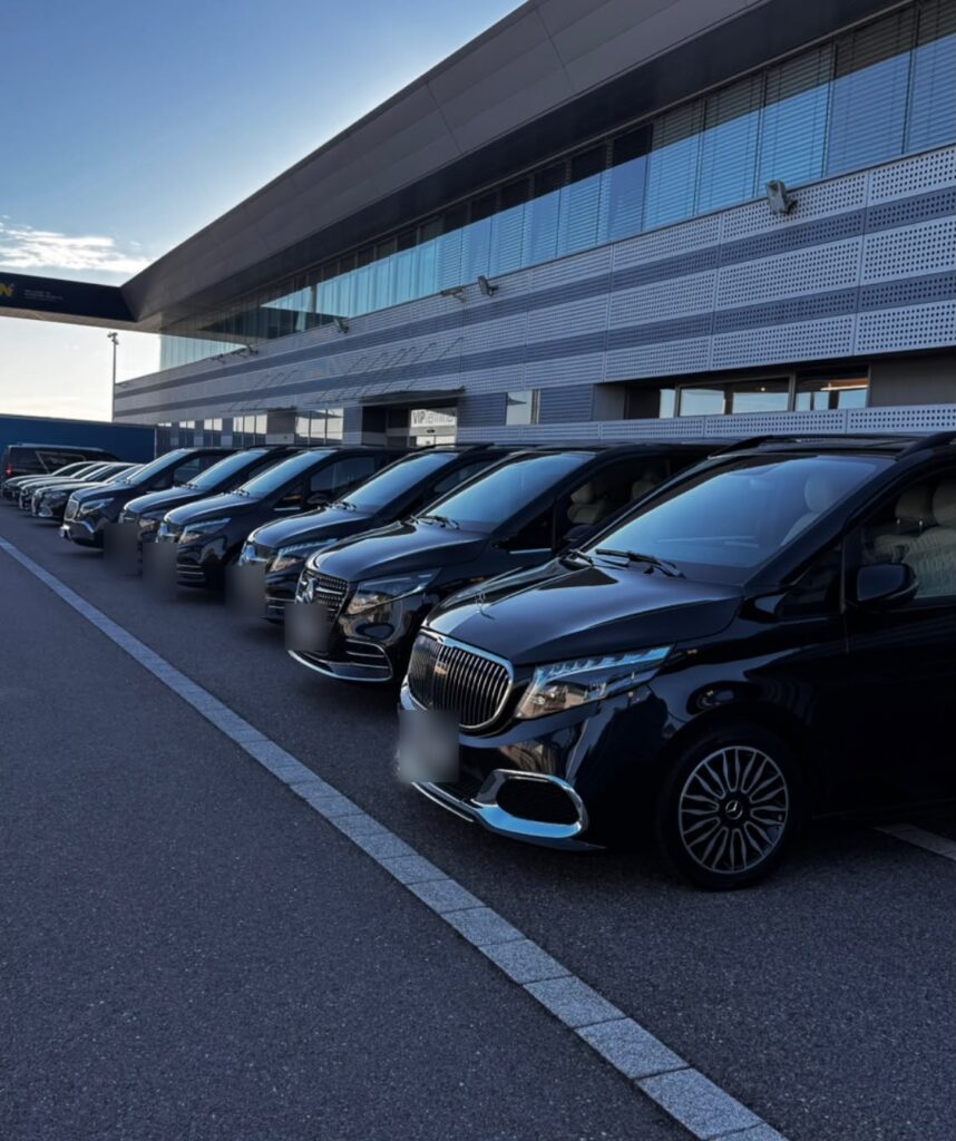 VIP Terminal Flughafen Wien – Limousinen-Konvoi