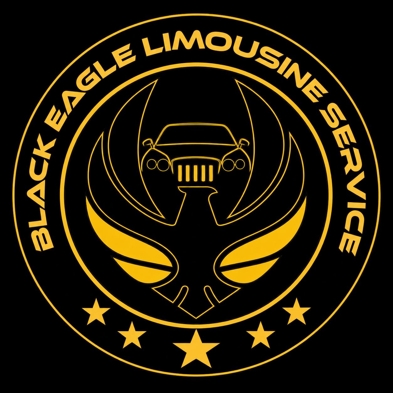 Black Eagle Limousine Service Logo